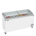 Sliding Curved Glass Lid Chest Freezer TEFCOLD