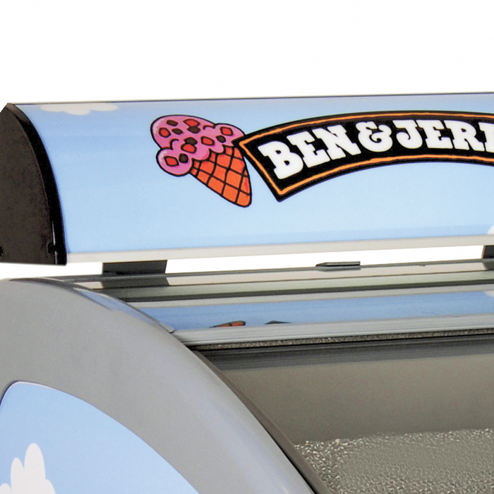 Ice Cream Freezer Elegant Chest Freezer With Flat Sliding Glass Lids