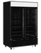 Glass Door Merchandiser Elegant Display Chiller With Canopy TEFCOLD