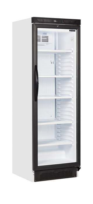 Tefcold SC381 L/H Glass Door Display Fridge with Left Hand Hinge