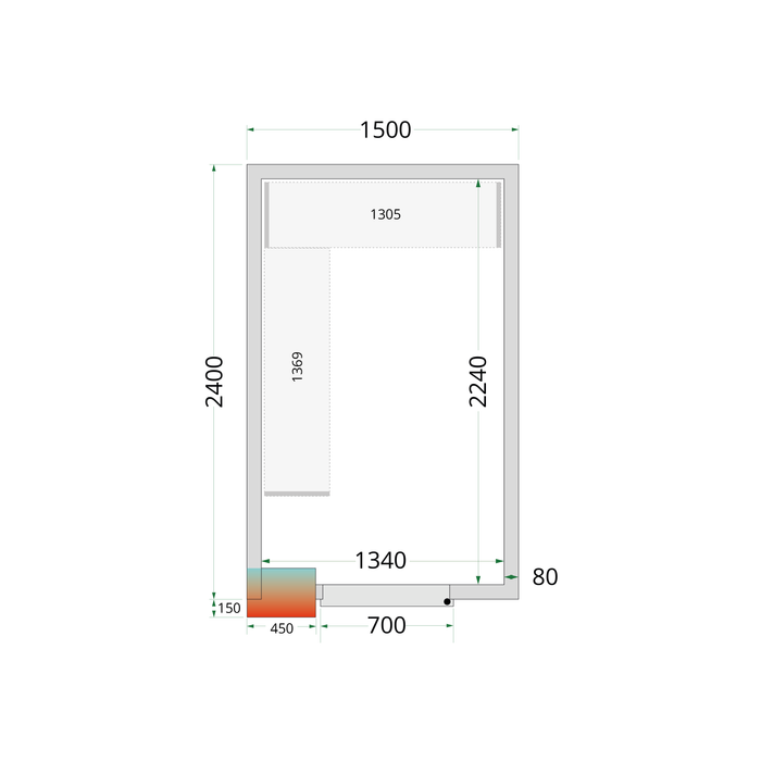 Tefcold CRPF1524 Shelf Kit