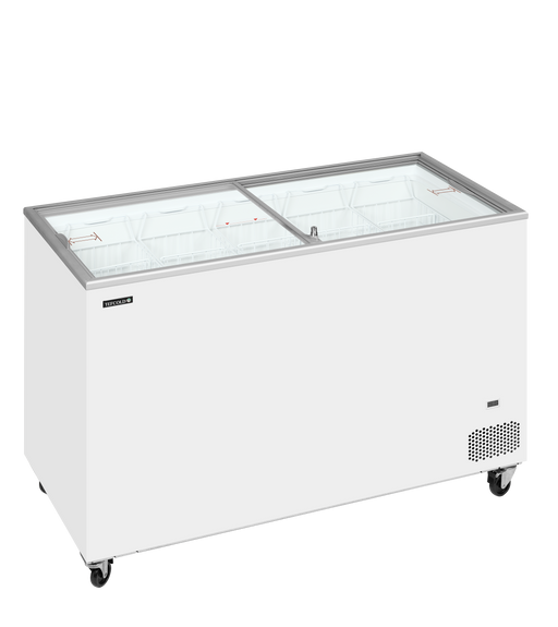 Ice Cream Freezer Chest Freezer With Flat Sliding Glass Lids TEFCOLD