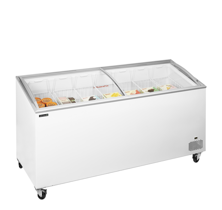 Sliding Curved Glass Lid Chest Freezer Sliding Curved Glass Lid Chest Freezer