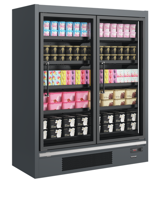 Glass Door Freezer Multideck Freezer For Exceptional Product Presentation TEFCOLD