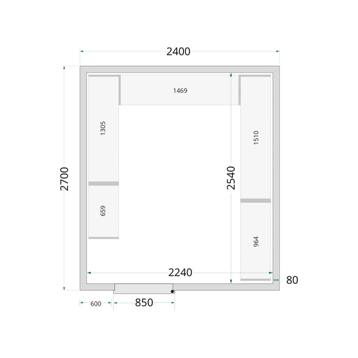 Cold Room Panels 80 Mm TEFCOLD