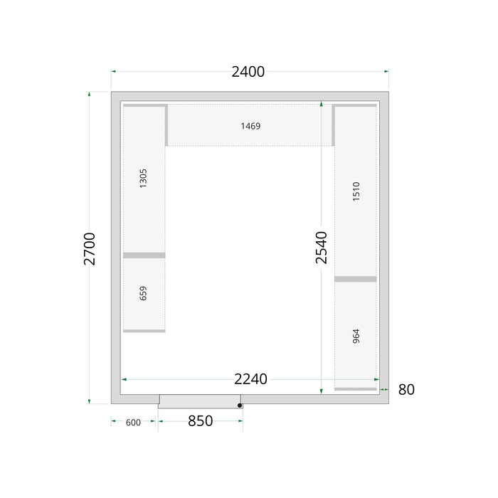 Cold Room Panels 80 Mm TEFCOLD