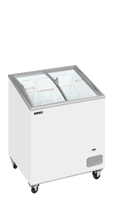 Sliding Curved Glass Lid Chest Freezer Sliding Curved Glass Lid Chest Freezer