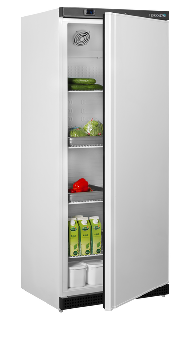 Tefcold UR600 Single Door Upright White Refrigerator