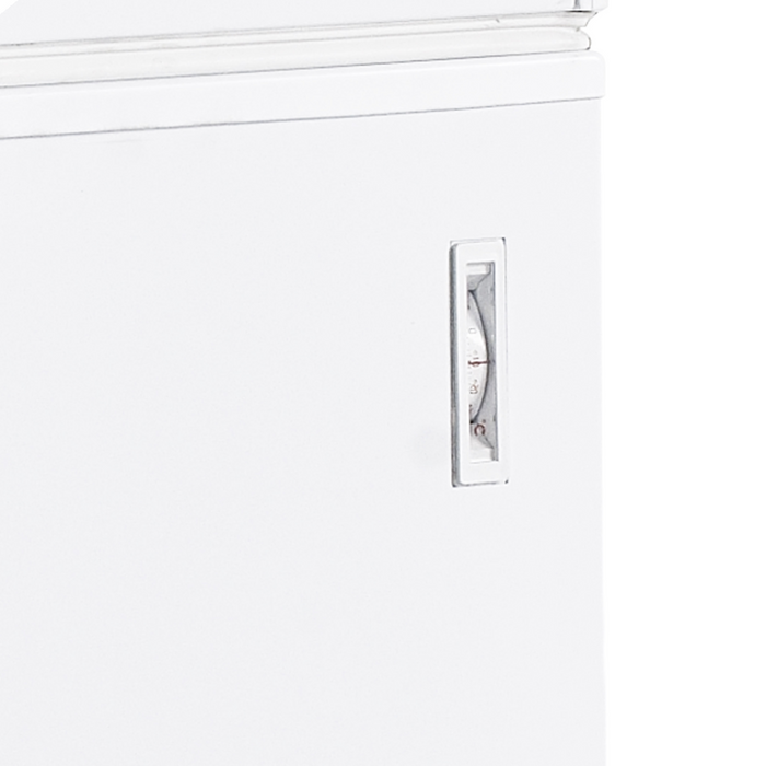 Solid Lid Chest Freezer Chest Freezer With Two Piece Lid TEFCOLD