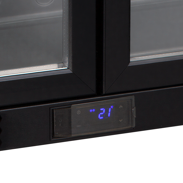 Backbar Cooler Backbar With Three Hinged Glass Doors TEFCOLD