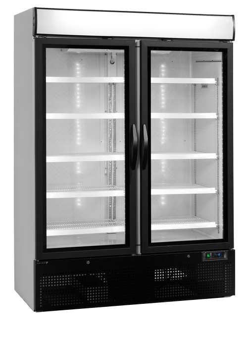 Tefcold NC5000G Double Glass Door Fridge