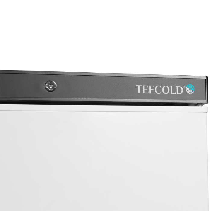 Tefcold UF400 Single Door Upright Static Cooled White Freezer