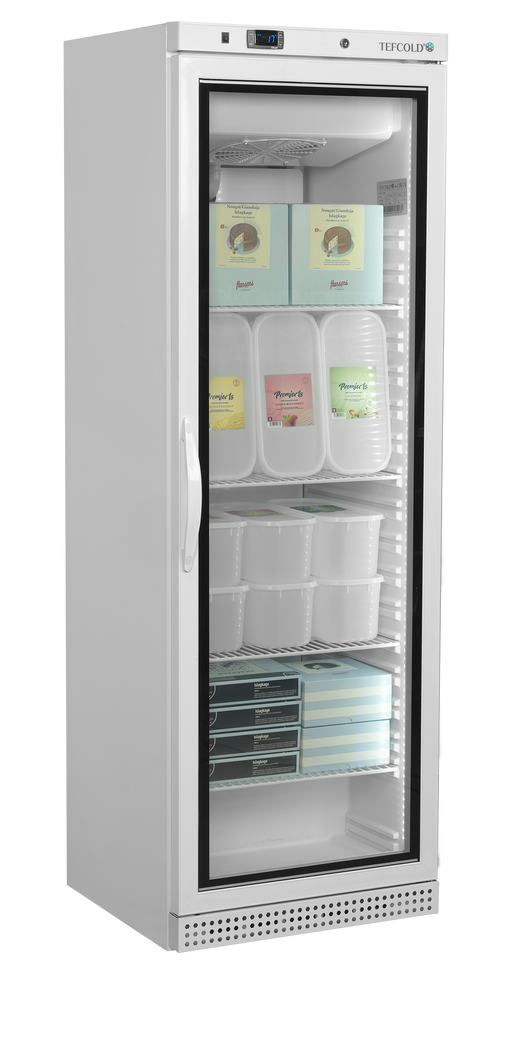 Glass Door Display Freezer Ventilated Display Freezer TEFCOLD