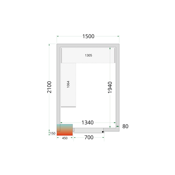 Tefcold CRPF1521 Shelf Kit