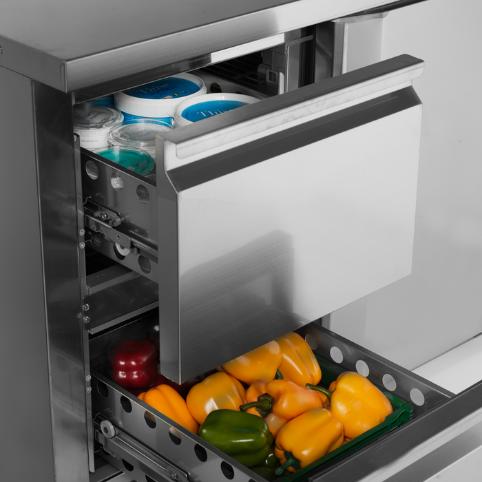 Tefcold CK7240 4 Drawer Counter Fridge