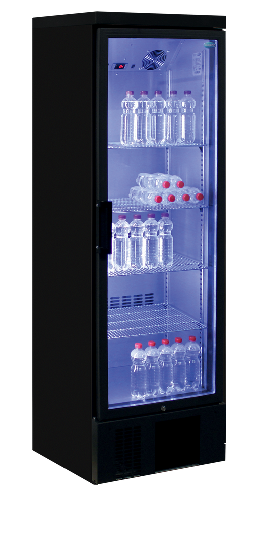 High End Display Chiller Premium Low Energy Bottle Cooler Serrco by TEFCOLD