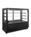 Chilled Display Cabinet Refrigerated Display Counter With Flat Glass Structure TEFCOLD