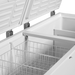 Solid Lid Chest Freezer Chest Freezer With Two Piece Lid TEFCOLD
