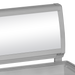 Sliding Curved Glass Lid Chest Freezer Chest Freezer With Illuminated Canopy TEFCOLD