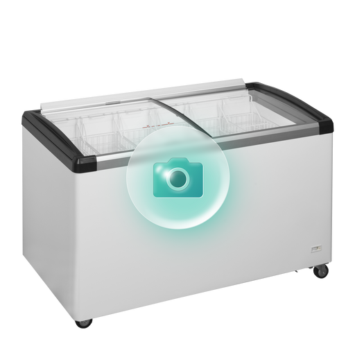 Ice Cream Freezer Modern Display Chest Freezer TEFCOLD