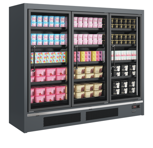Glass Door Freezer Multideck Freezer For Exceptional Product Presentation TEFCOLD