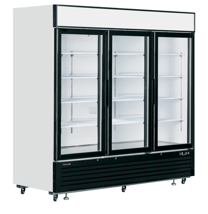 Glass Door Display Freezer