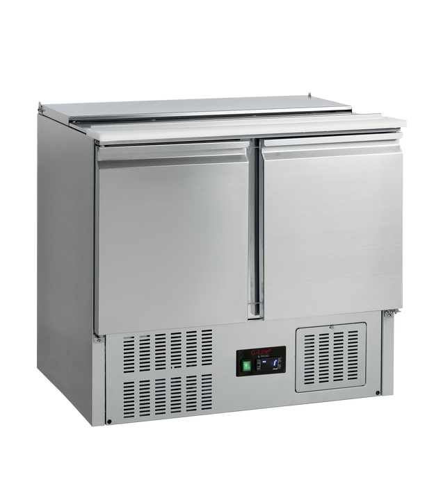 Tefcold GS92 Two Door Gastronorm 1/1 Saladette Counter