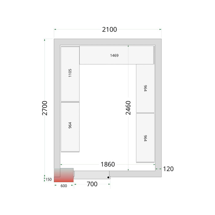 Tefcold CRNF2127 Shelf Kit