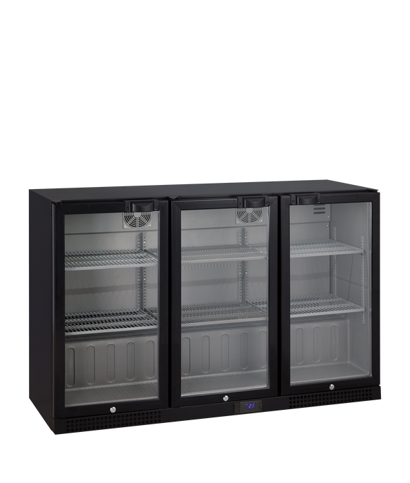 Backbar Cooler Backbar With Three Hinged Glass Doors TEFCOLD