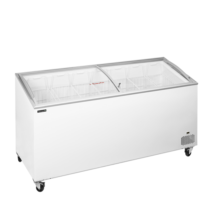 Sliding Curved Glass Lid Chest Freezer Sliding Curved Glass Lid Chest Freezer