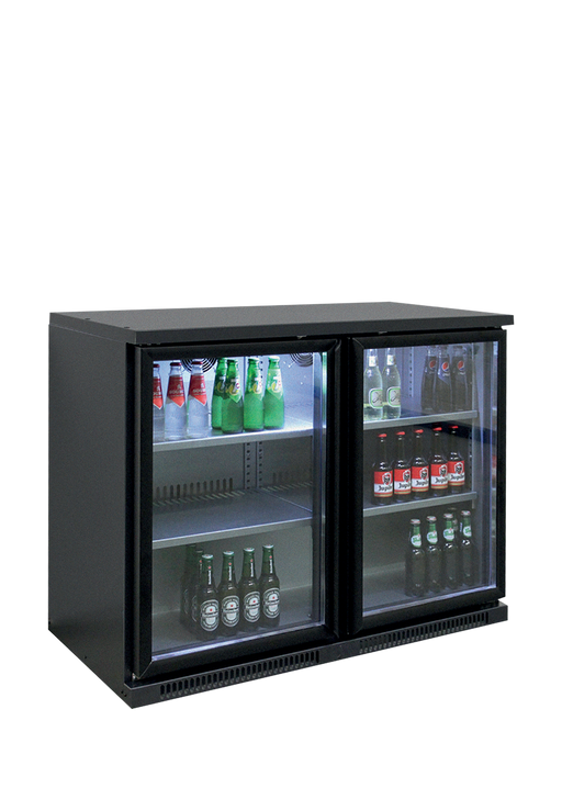 High End Backbar Cooler Spacious Backbar Cooler With Glass Doors Serrco by TEFCOLD
