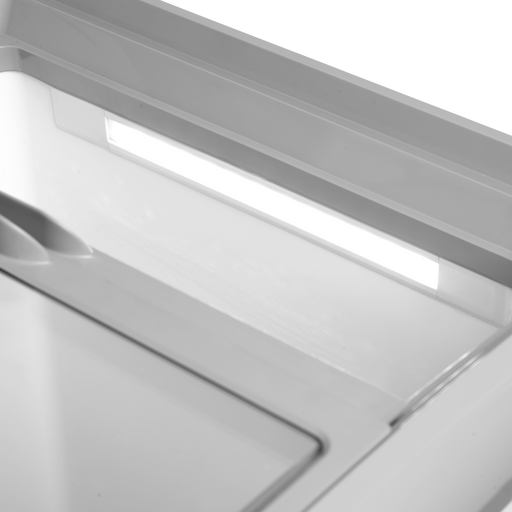 Sliding Curved Glass Lid Chest Freezer Chest Freezer With Illuminated Canopy TEFCOLD