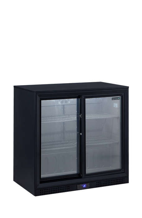 Backbar Cooler Backbar With Two Sliding Doors TEFCOLD