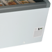Sliding Curved Glass Lid Chest Freezer Elcold