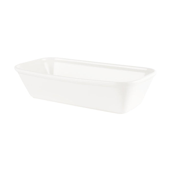 Churchill Counter Serve Rectangular Baking Dishes 120x 250mm (4 Pack) Churchill