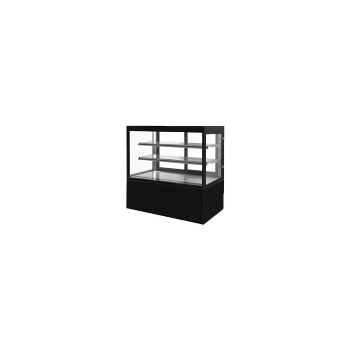 Cake Counter - And Patisserie Display - Front LED 0.95m - Black 95x65x128cm | Canmac