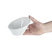 Olympia Whiteware Oval Sloping Bowls 154x 133mm 335ml (4 Pack) Olympia