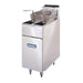 Imperial Twin Tank Twin Basket Free Standing Propane Gas Fryer IFS-2525 Imperial