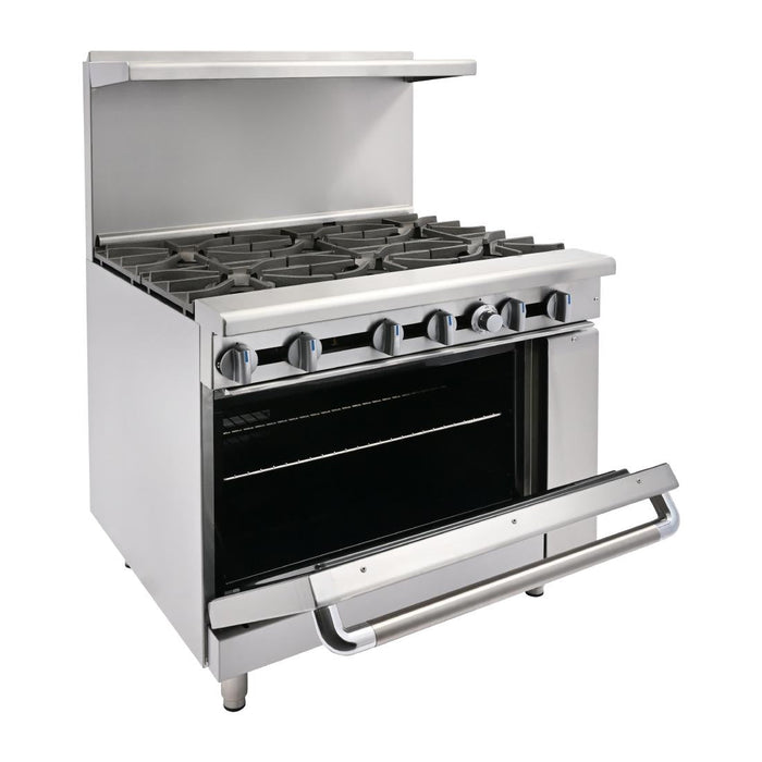 Imperial 6 Burner Natural Gas Oven Range IR6-N Imperial