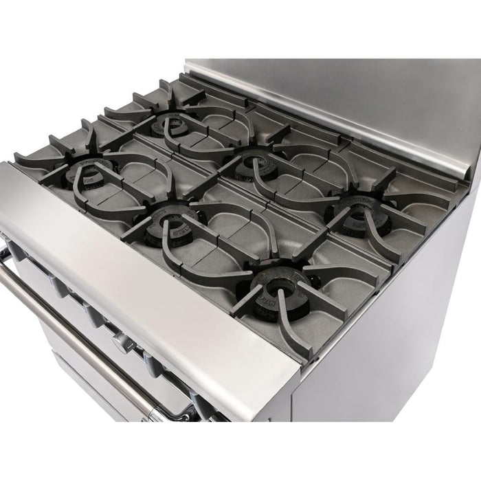 Imperial 6 Burner Natural Gas Oven Range IR6-N Imperial
