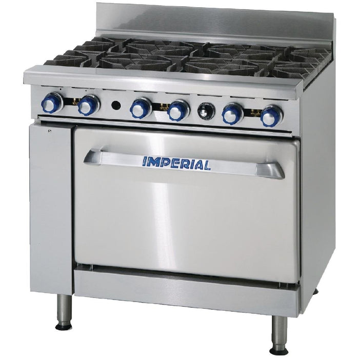 Imperial 6 Burner Propane Gas Oven Range IR6-P Imperial