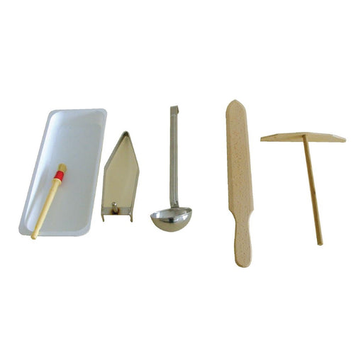 6 piece Accessory Kit. Includes 1x stainless steel measured ladle