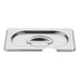 Vogue Stainless Steel 1/9 Gastronorm Notched Lid Vogue