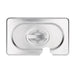 Vogue Stainless Steel 1/9 Gastronorm Notched Lid Vogue
