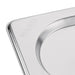 Vogue Stainless Steel 1/9 Gastronorm Notched Lid Vogue