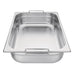Vogue Stainless Steel 1/1 Gastronorm Tray With Handles 100mm Vogue