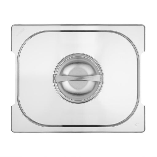 Vogue Stainless Steel 1/2 Gastronorm Handled Tray Lid Vogue