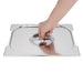 Vogue Stainless Steel 1/2 Gastronorm Handled Tray Lid Vogue