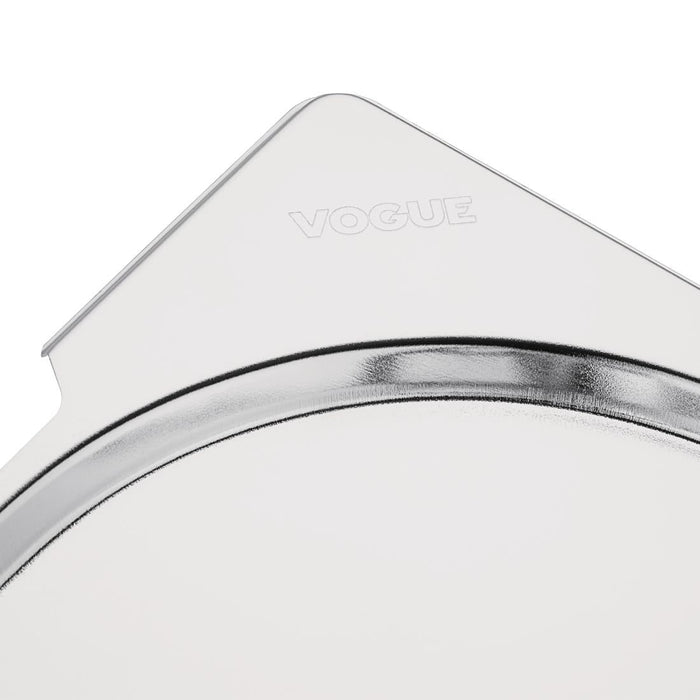 Vogue Stainless Steel 1/2 Gastronorm Handled Tray Lid Vogue