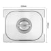 Vogue Stainless Steel 1/2 Gastronorm Handled Tray Lid Vogue